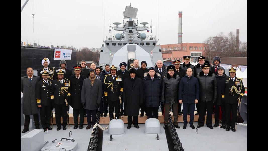 INS Tushil Commissioned into Indian Navy in Kaliningrad, Strengthening India-Russia Maritime Ties