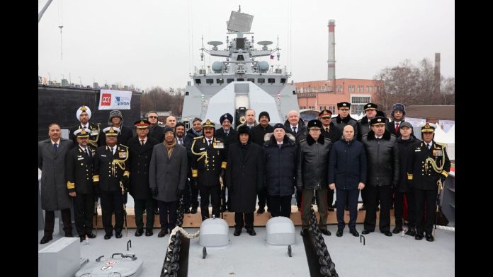 INS Tushil Commissioned into Indian Navy in Kaliningrad, Strengthening India-Russia Maritime Ties