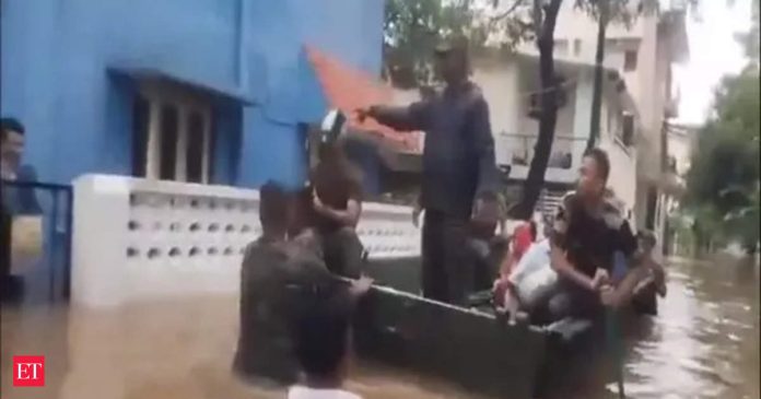 Indian Army Conducts Rescue Operations Amid Severe Flooding in Puducherry Caused by Cyclone Fengal