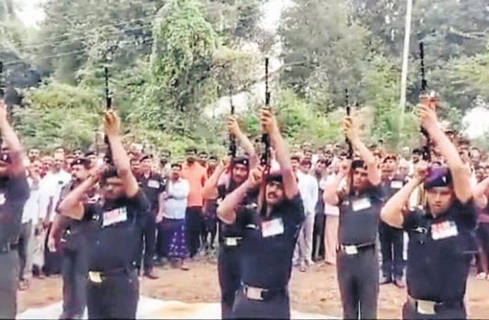 Indian Army Havildar VV Subbaiah Laid to Rest with Full Military Honors After Sacrificing His Life in Landmine Blast