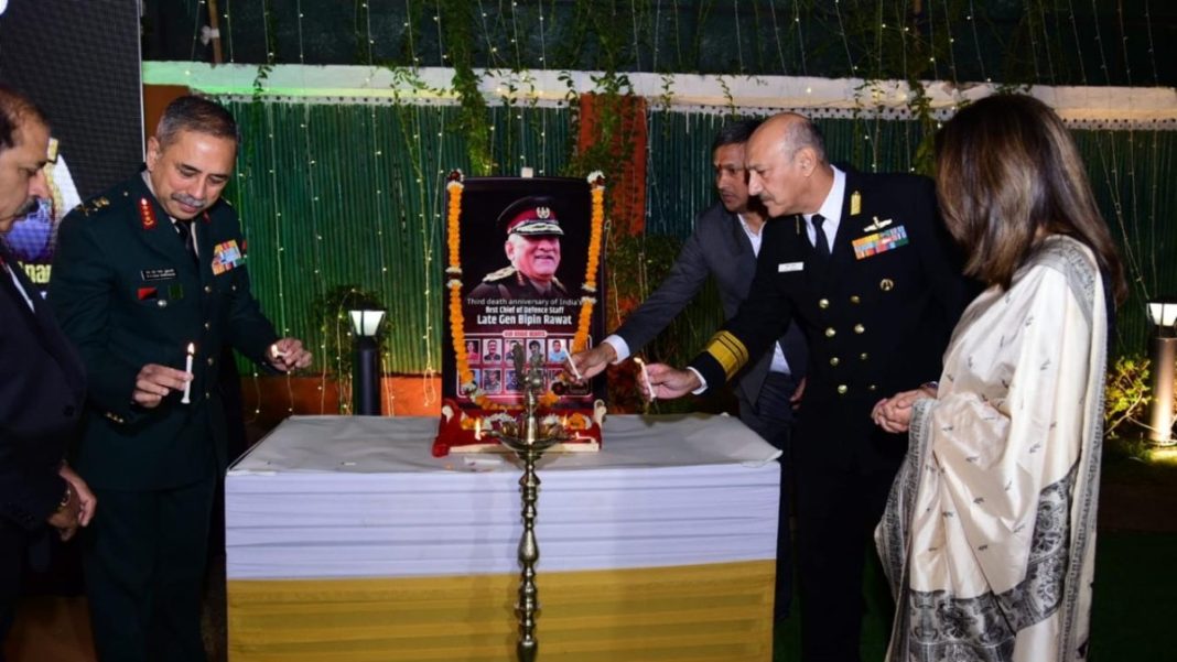 Indian Army Vice Chief Pays Tribute to General Bipin Rawat on Third Death Anniversary