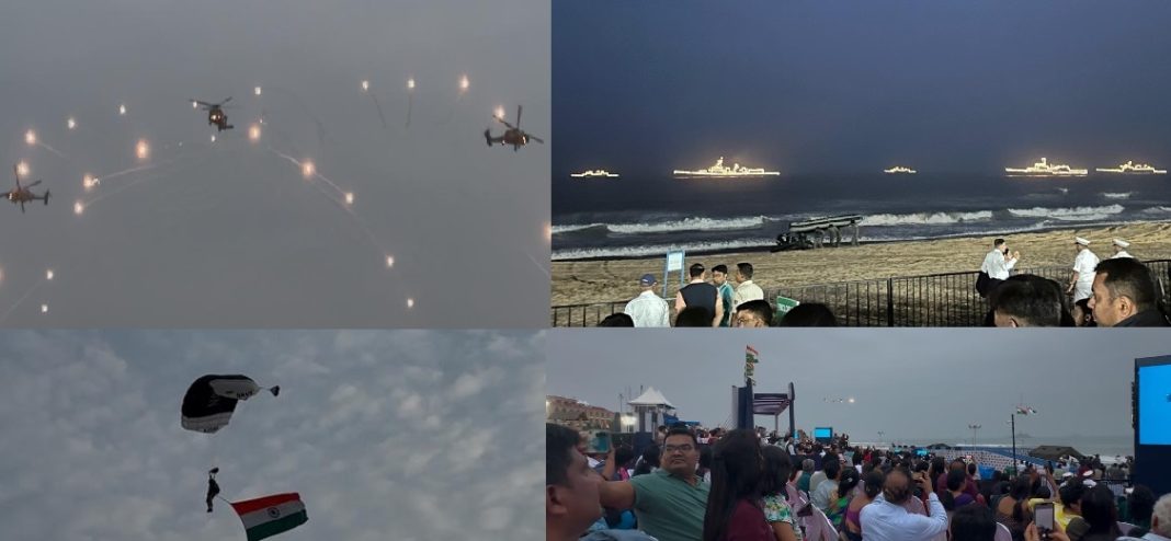 Indian Navy Celebrates Navy Day with Spectacular Aerial Displays in Odisha
