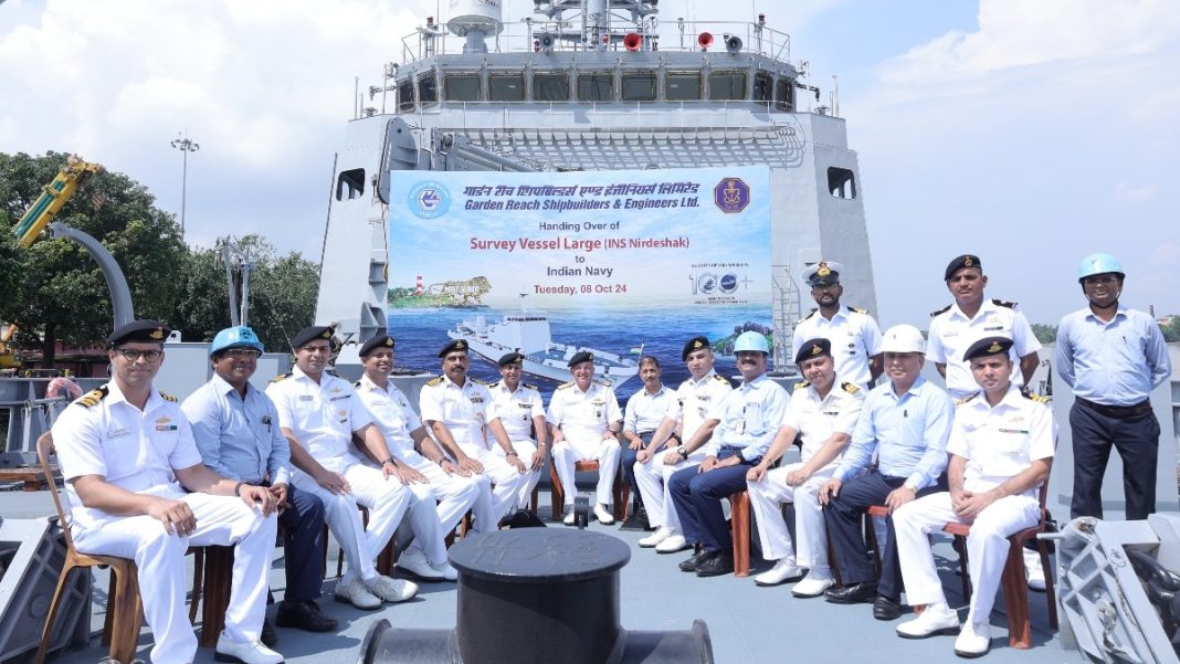 Navy to Commission INS Nirdeshak, Second Survey Vessel of Project, on December 18