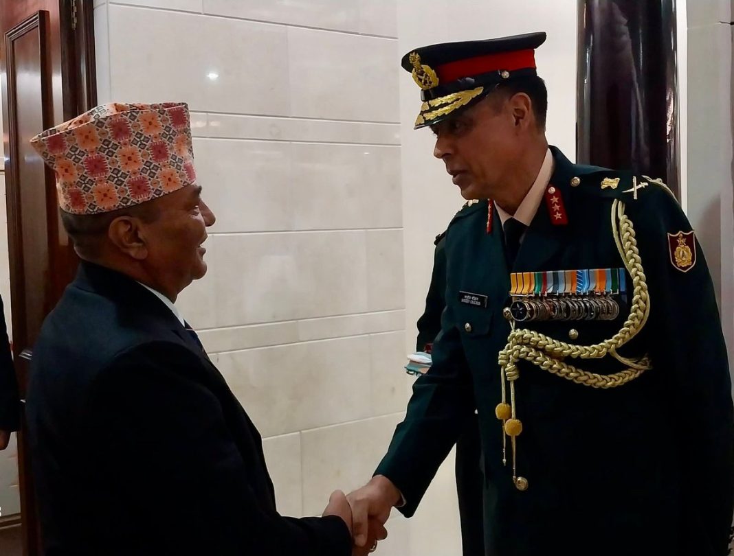 Nepali Army Chief General Ashok Raj Sigdel Begins Four-Day Official Visit to India