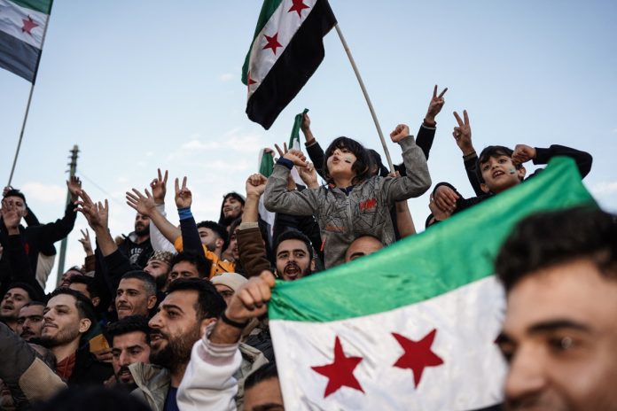 Opposition Flag Raised at Syrian Embassy in Moscow Amidst Assad's Flight