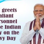 PM Salutes Indian Navy Personnel on Navy Day
