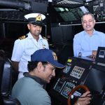 Sachin Tendulkar Visits Western Naval Command, Celebrates Indian Navy's Courage