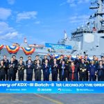 South Korea Receives First Aegis-Equipped Guided-Missile Destroyer ROKS Jeongjo the Great