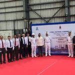 Steel Cutting Ceremony Marks Start of Production for Second Fleet Support Ship for Indian Navy