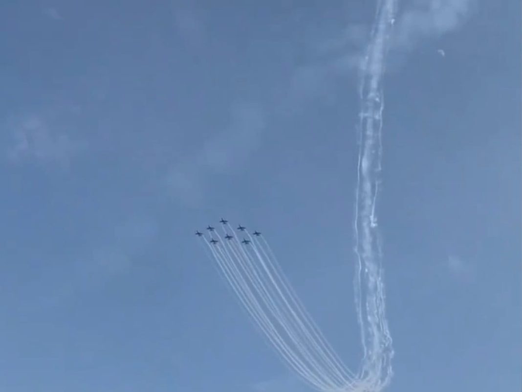 Stunning Air Show Celebrates Congress Government's First Anniversary in Hyderabad