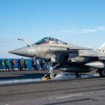 a rafale marine of the french navy about to take off from a us navy carrier 800x500 1