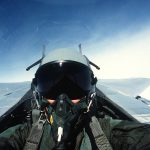 Fighter Pilot Wears in the Cockpit