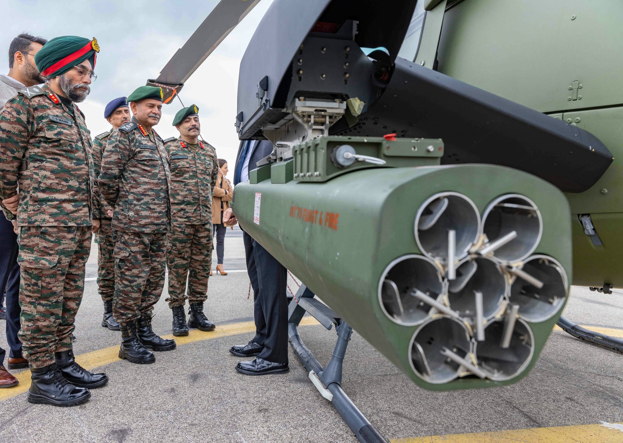 General Upendra Dwivedi Airbus