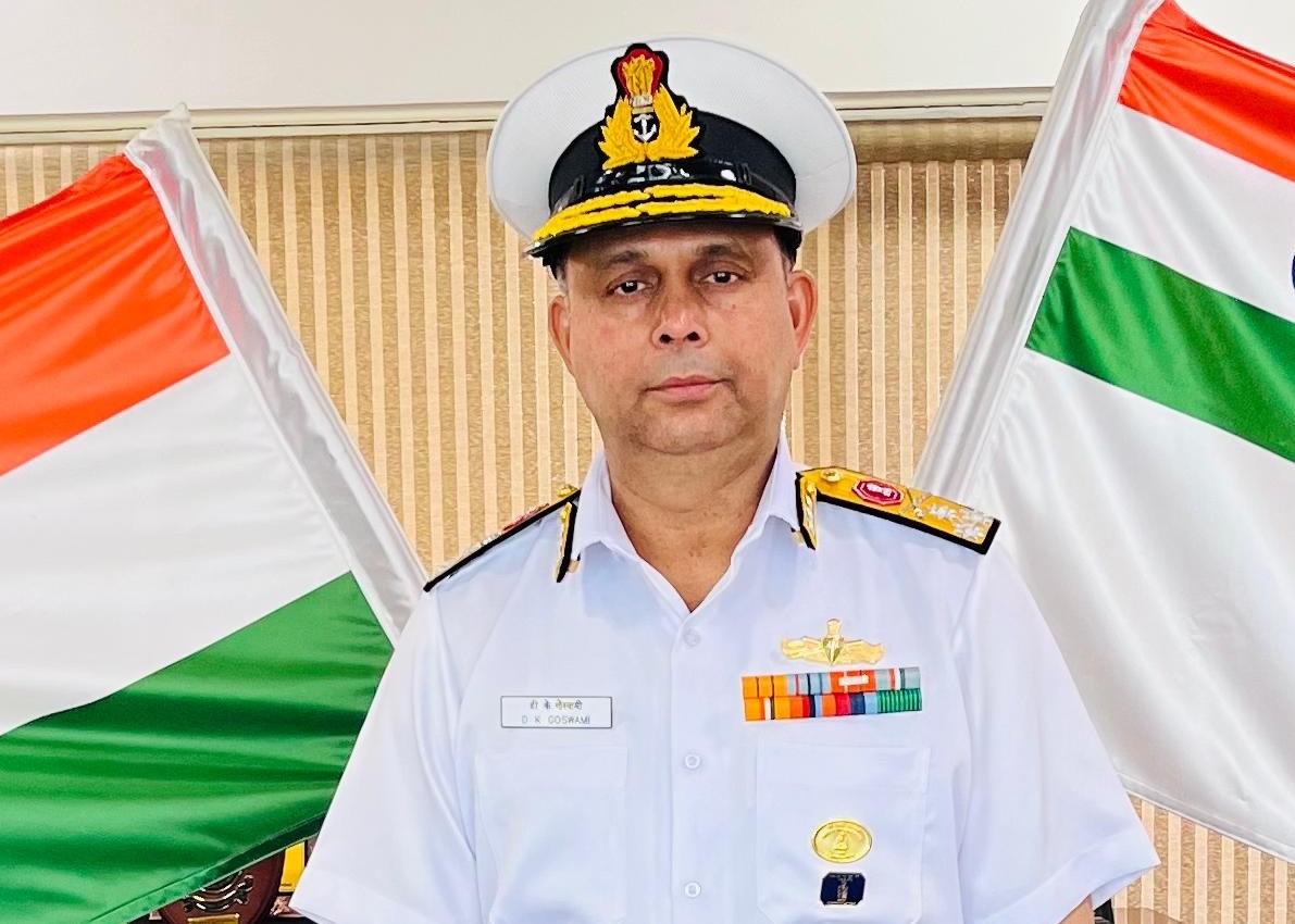 Vice Admiral Deepak Kumar Goswami 1