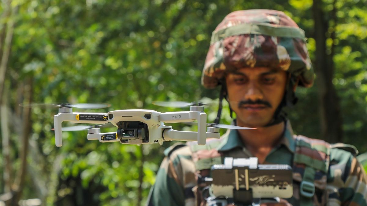 indian army drone