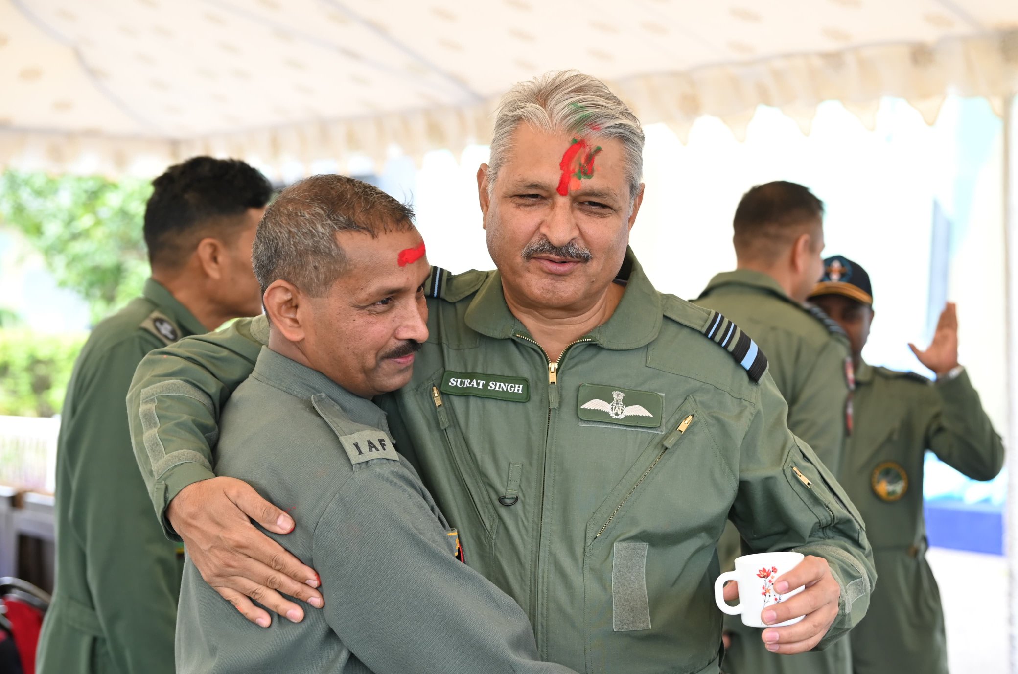 Indian Air Force Holi
