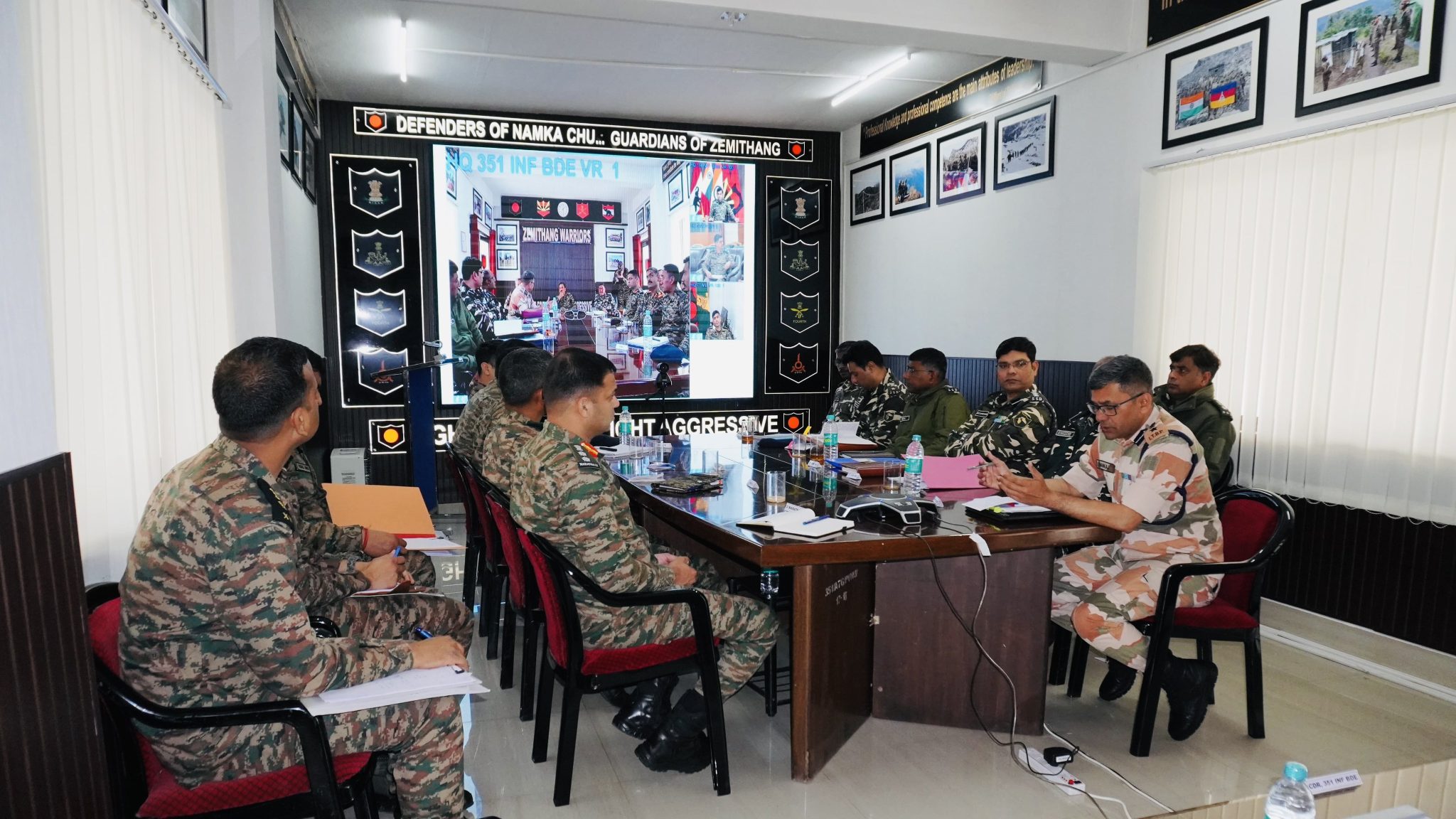 Indian Army and CAPF Host Joint Conference to Strengthen Border Management