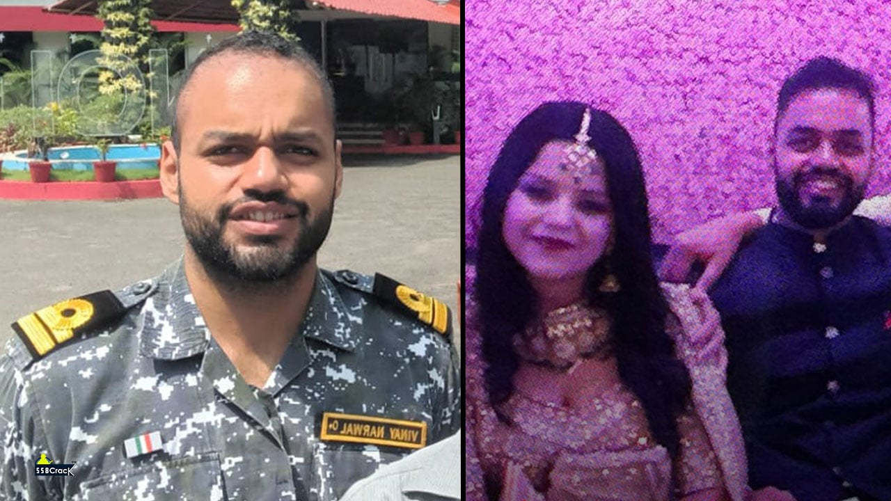 Indian Navy officer Lieutenant Vinay Narwal