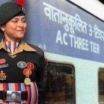 NCC Cadets Train Ticket