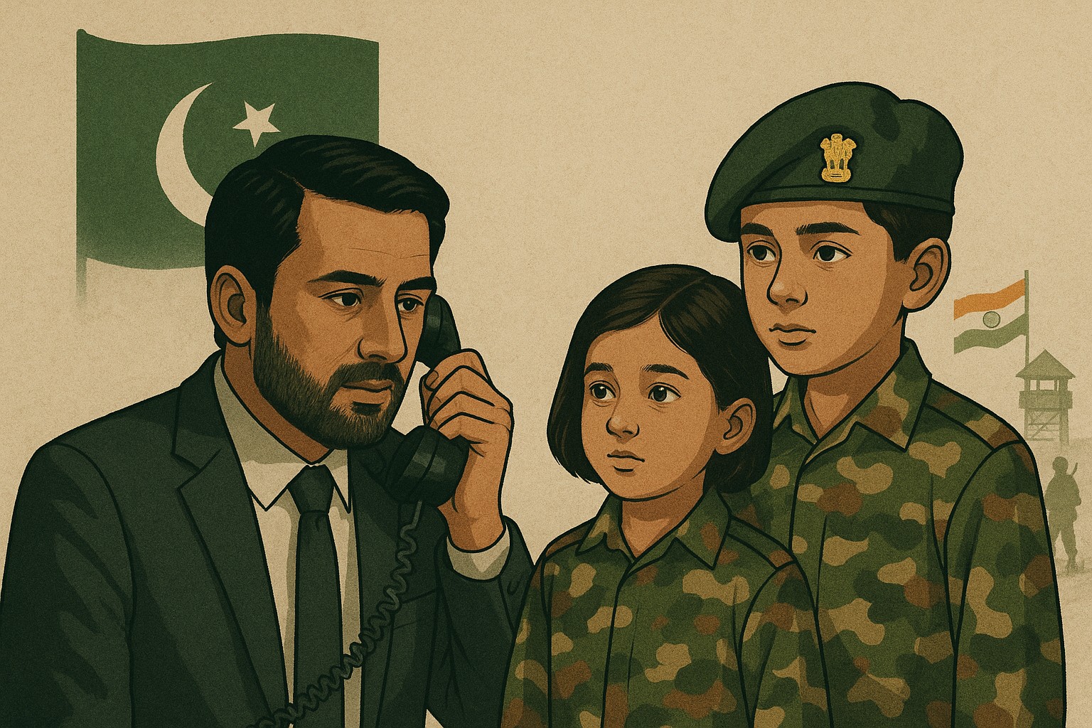 Pak ISI calling indian kids