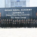 RIMC Cadets at INA Visit