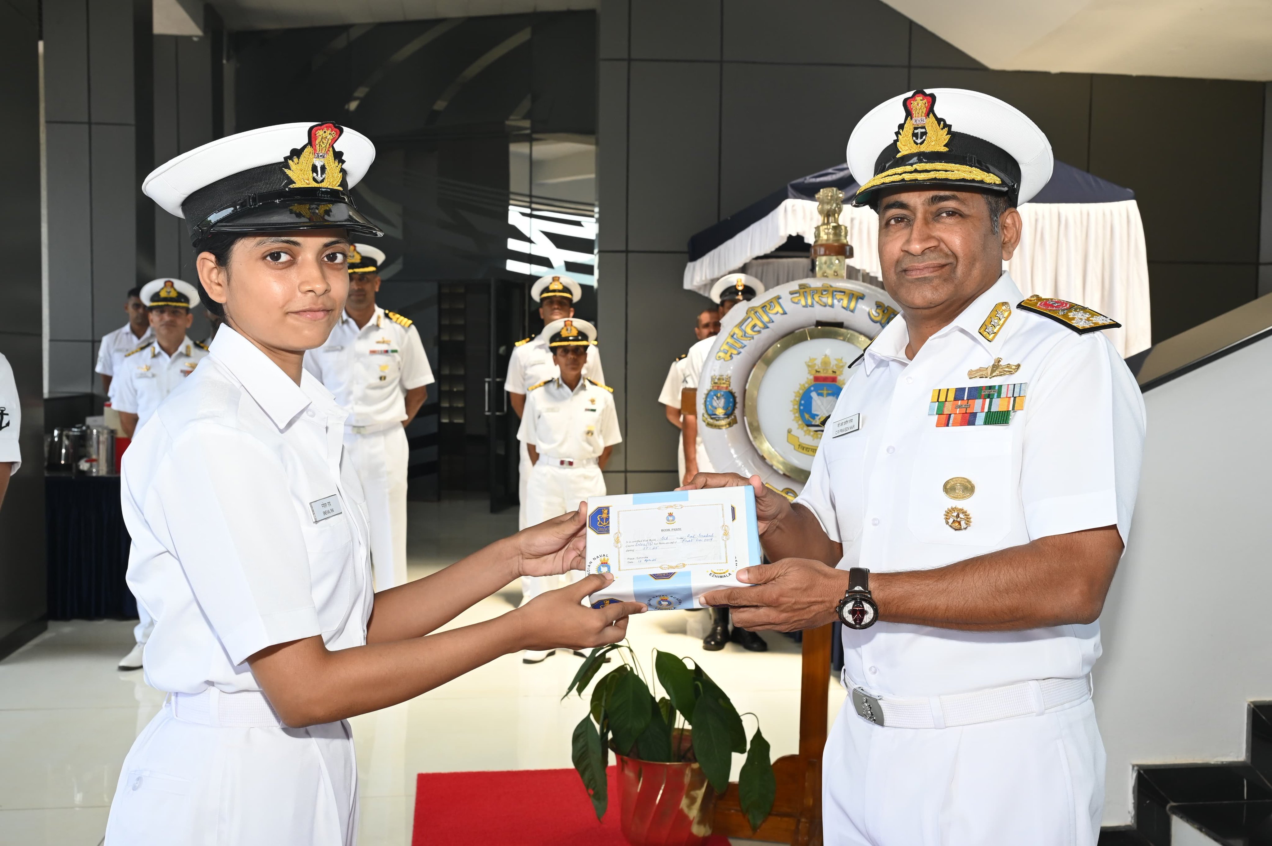 Snoc Course 16 Officers Complete SNOC (IT) Course at Indian Naval Academy in Ezhimala