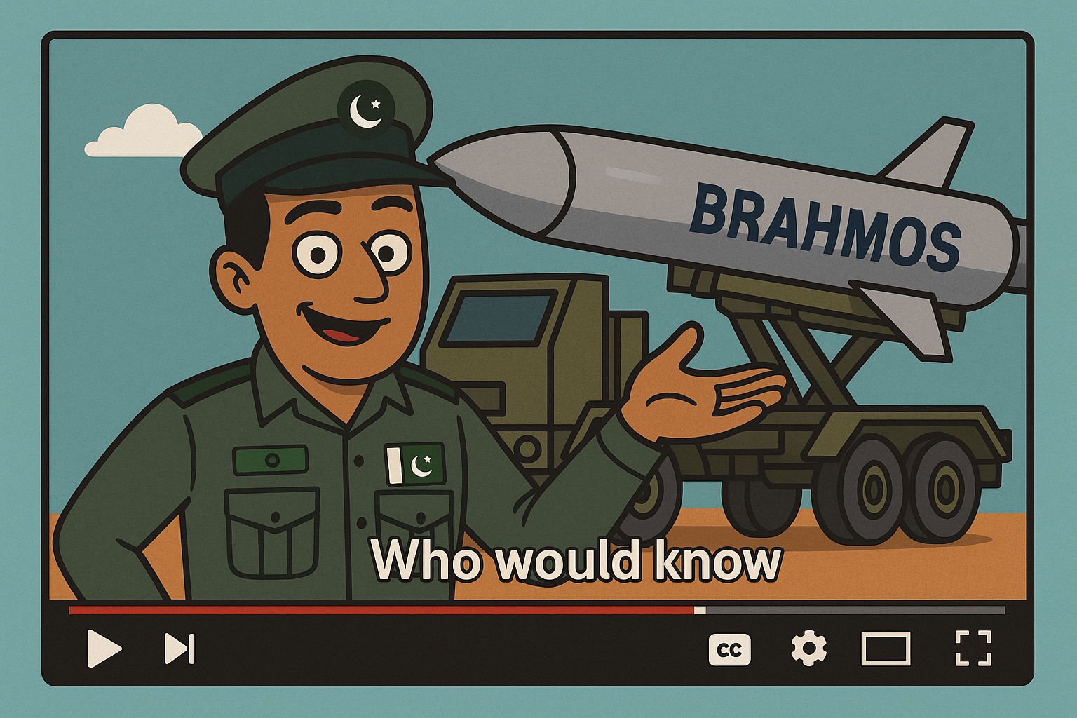 Pak Showning Brahmos As Their Own AI