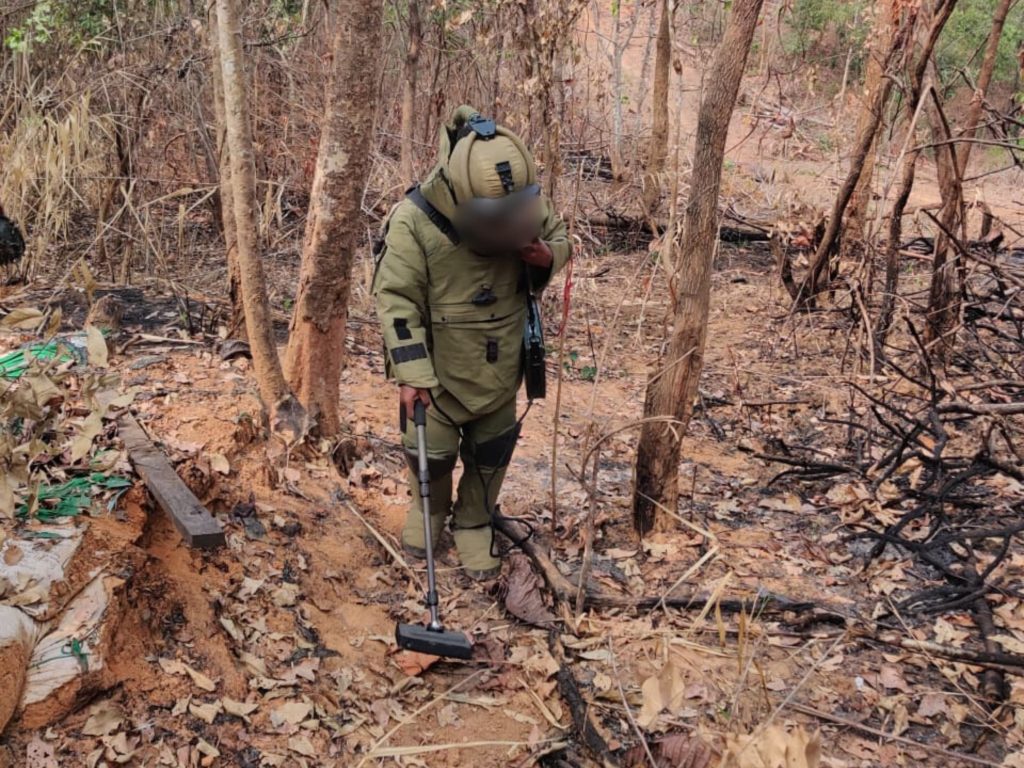 Soldier in an Operation