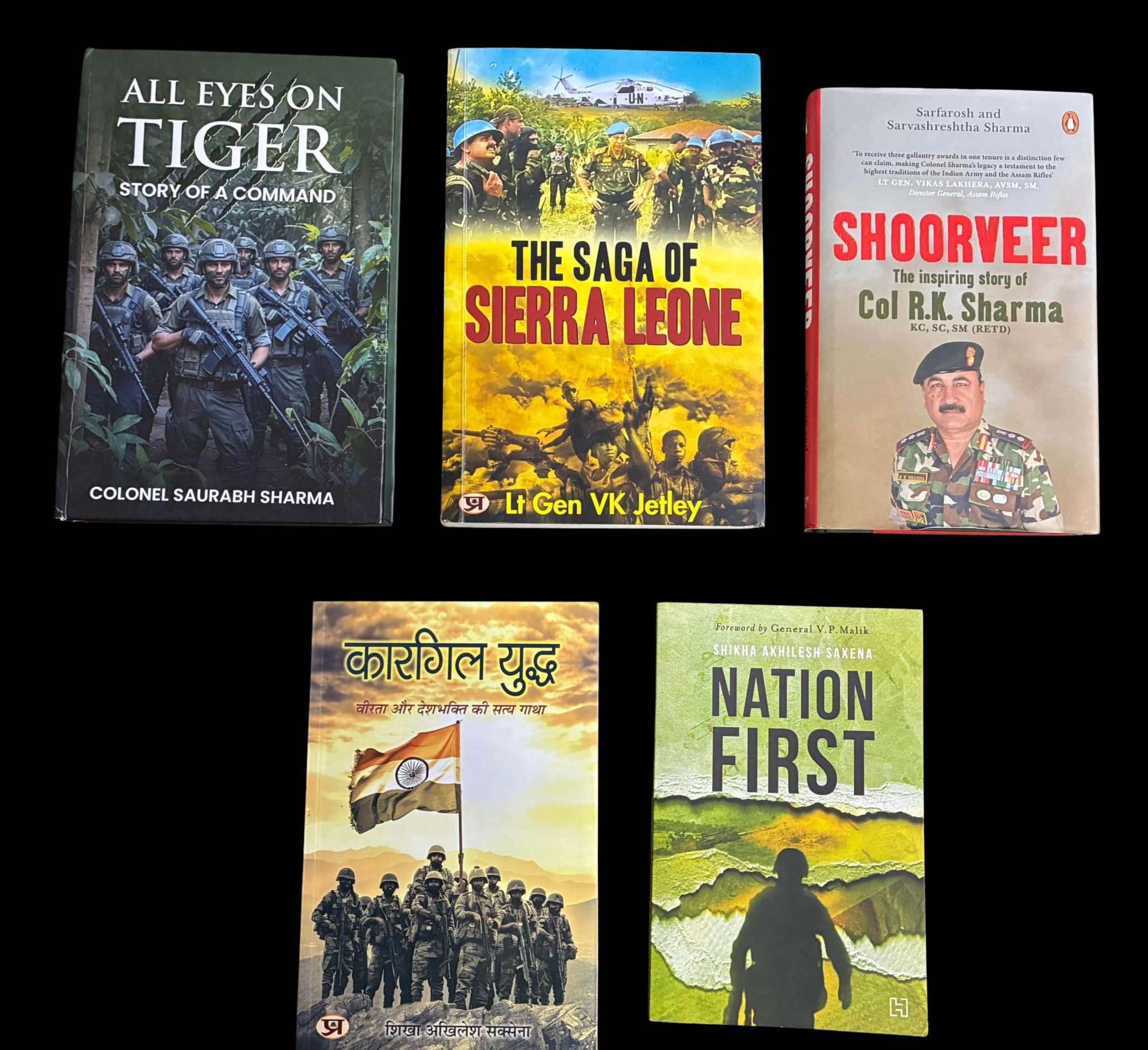 Indian Army Chief Receives Collection of Books Honori…