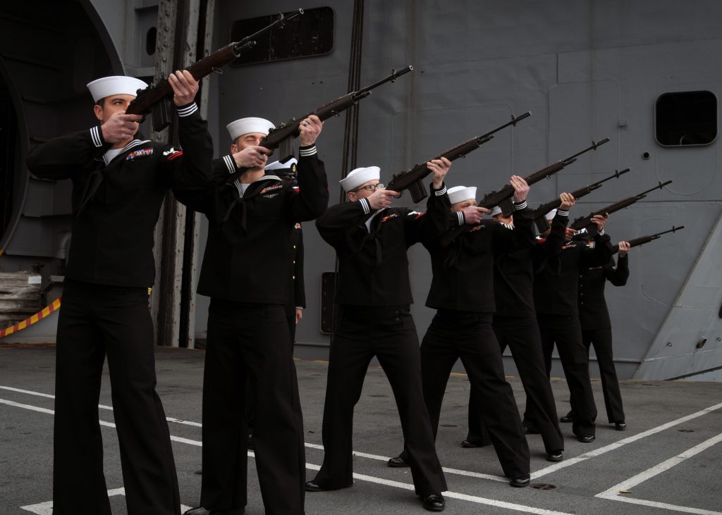 3 Volley Salute