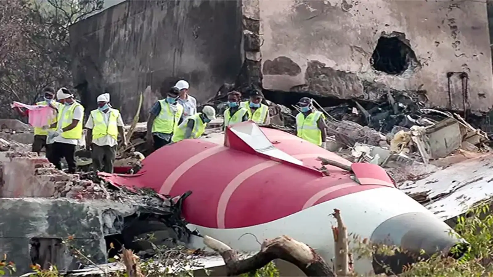Air India Crash Debris