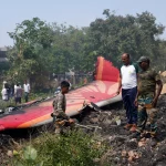 Air India Plane Crash Debris