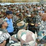 Air Marshal Mishra Visit