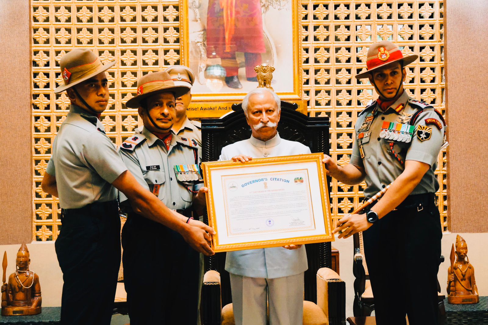 Assam Rifles Awarded