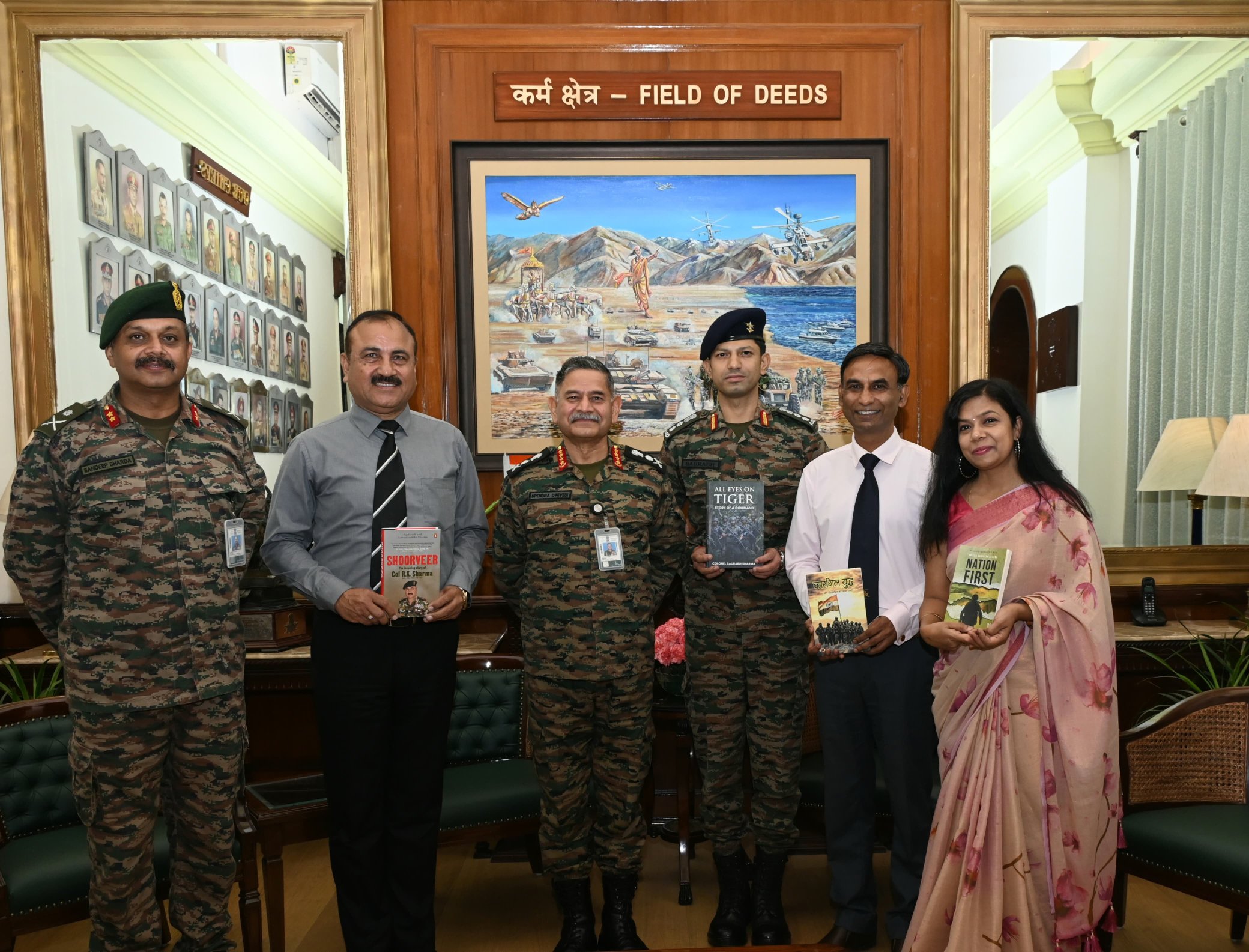 Book Prsentation to COAS