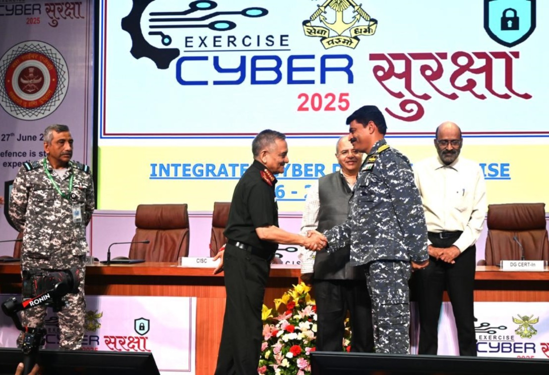 CDS Chauhan at Ex Cyber Suraksha Conclusion
