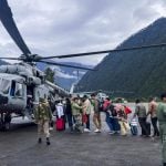 Evacuation by Army