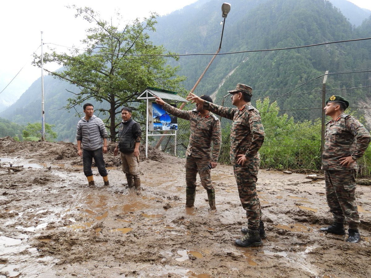 Landslide Sikkim