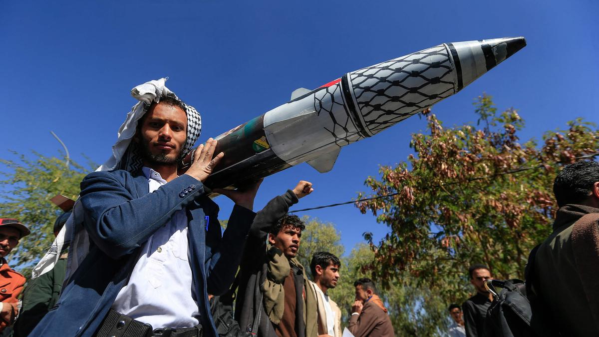 Person Carrying Missile