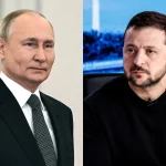 Putin and Zelenskky