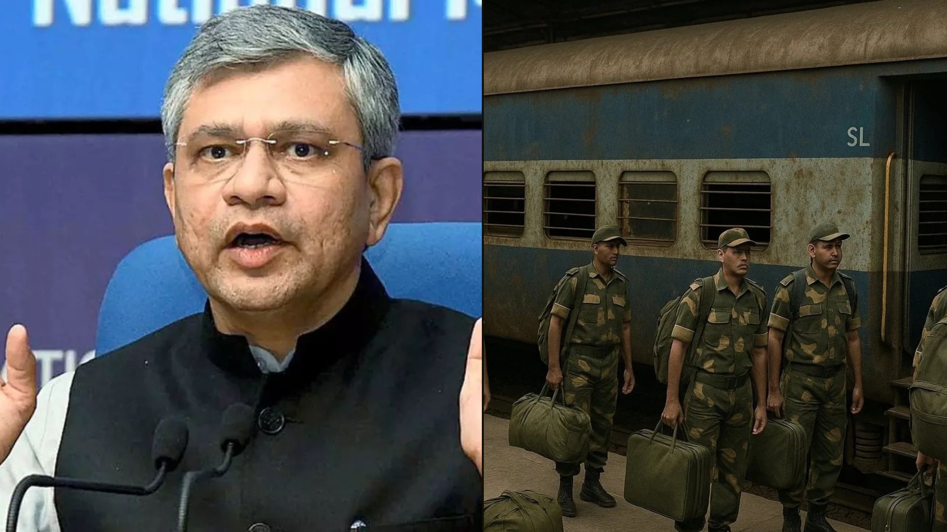 Railways Minister on BSF Issue