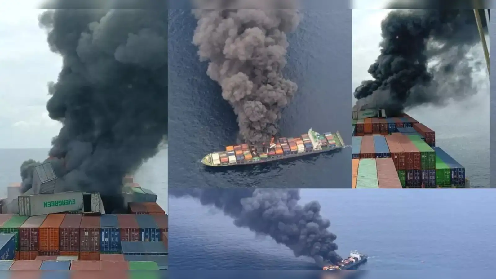 Ship on Fire