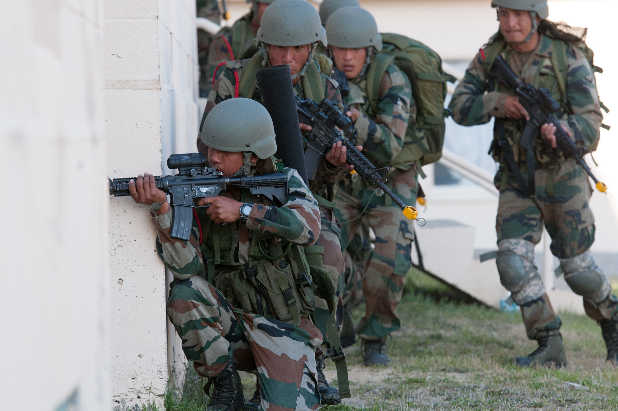 Soldiers in