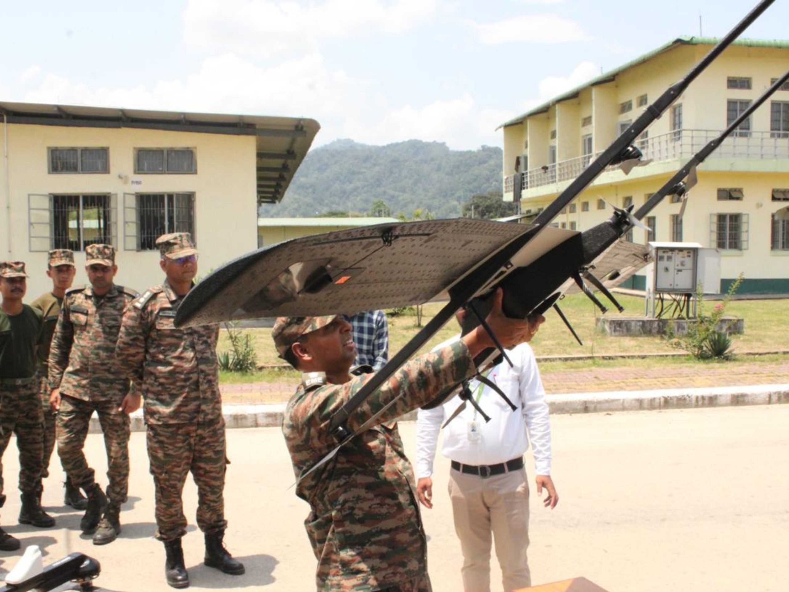 UAV scaled