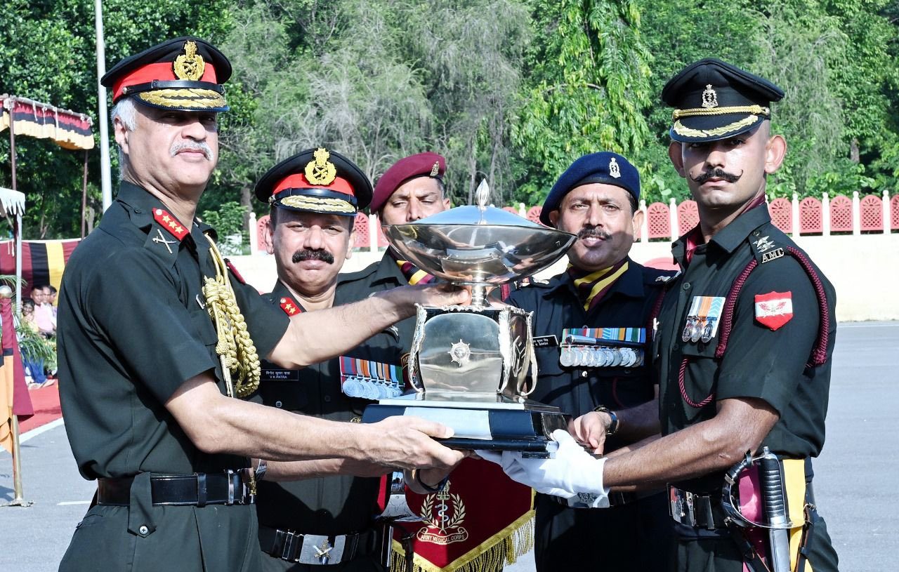 Ceremonial Parade Marks Graduation of 118 Medical Officers at Lucknows Officers Training College e1752989949921