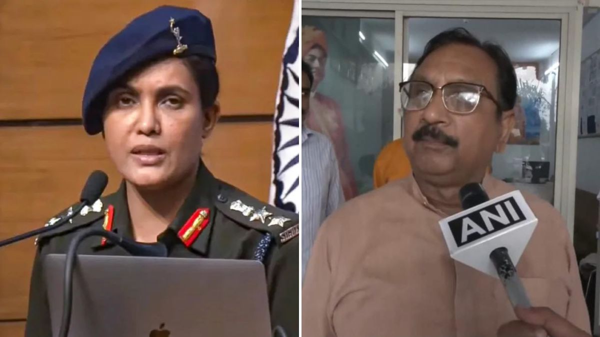 Col Sofiya Qureshi and MP Vijay Shah