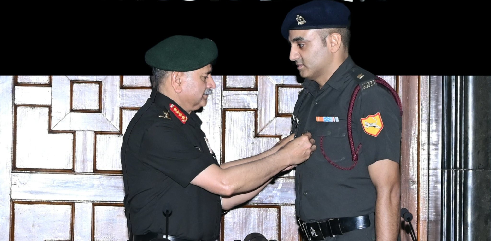 Commendation to Major Bachwala