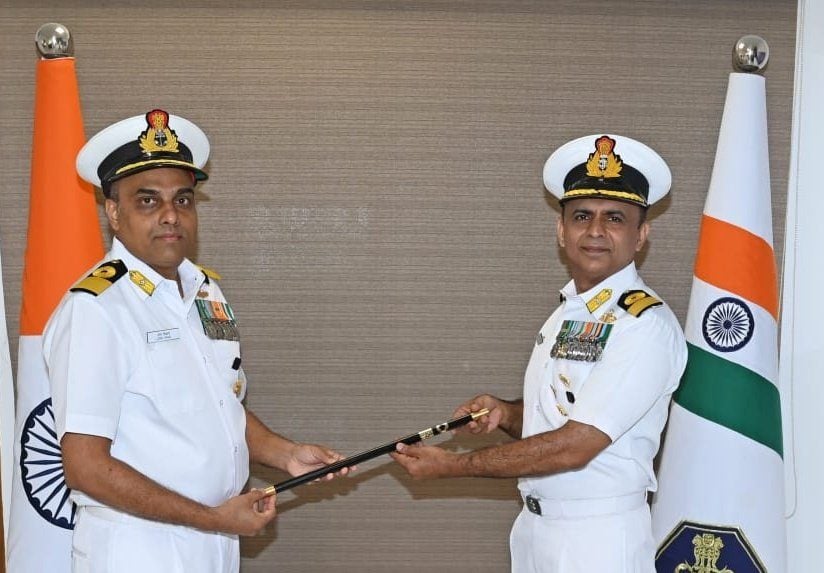 Commodore Varghese Mathew Takes Over as Naval Officer in Charge Kerala e1753888338838