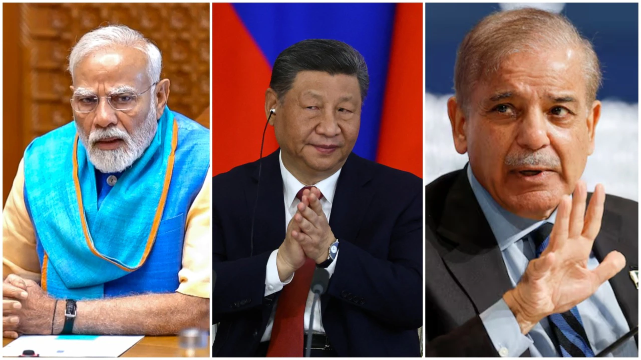 India China Pakistan Heads