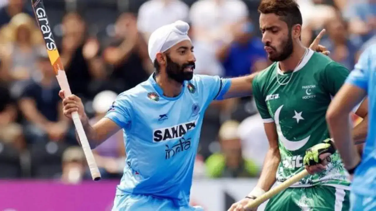 India Pak Hockey Players